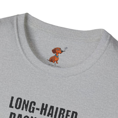 Long Haired Dachshund More Cleanup, T-Shirt, Light Colors