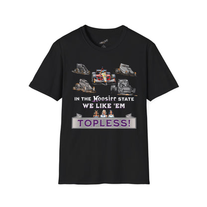 Indiana Sprint Car Fans Likes Their Racing Sans the Tin Toppings, T-Shirt