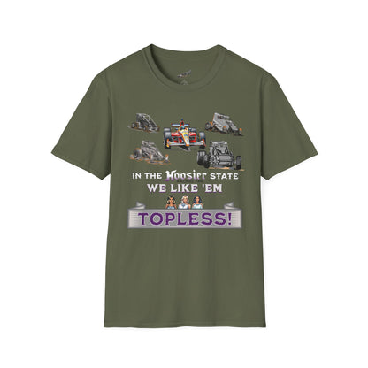 Indiana Sprint Car Fans Likes Their Racing Sans the Tin Toppings, T-Shirt