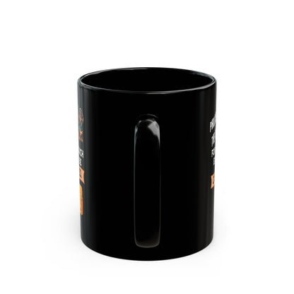 To a Dachshund, Every Couch Is Everest | 11oz. or 15oz. Black Ceramic Coffee Cup