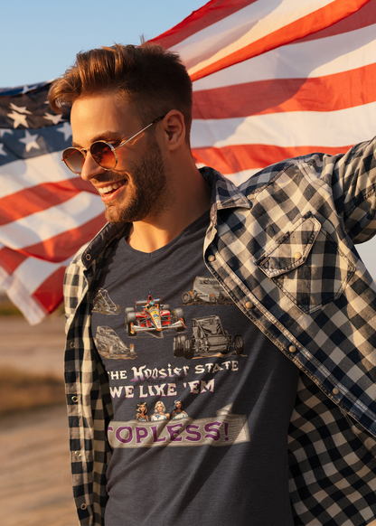 Indiana Sprint Car Fans Likes Their Racing Sans the Tin Toppings, T-Shirt