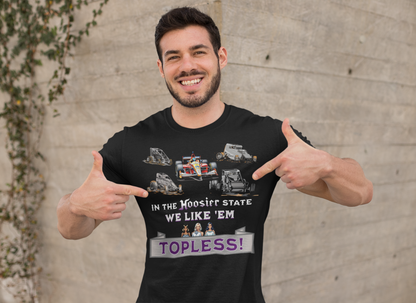 Indiana Sprint Car Fans Likes Their Racing Sans the Tin Toppings, T-Shirt