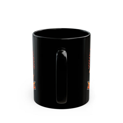 Everyone Just has to Show Off Their Long Wiener (Dogs) | 11oz. or 15oz. Black Ceramic Coffee Cup