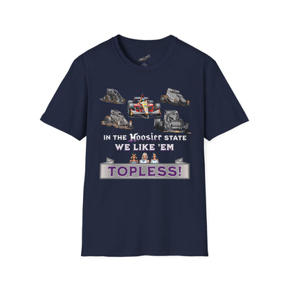 Indiana Sprint Car Fans Likes Their Racing Sans the Tin Toppings, T-Shirt