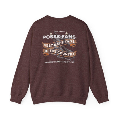 P.A. Posse Fans are the BEST, Print on Back, Sweatshirt