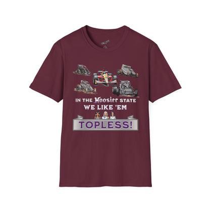 Indiana Sprint Car Fans Likes Their Racing Sans the Tin Toppings, T-Shirt